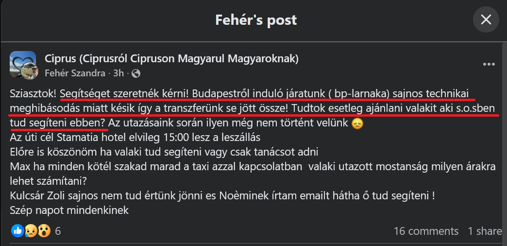 Segítségkérés a csoportban